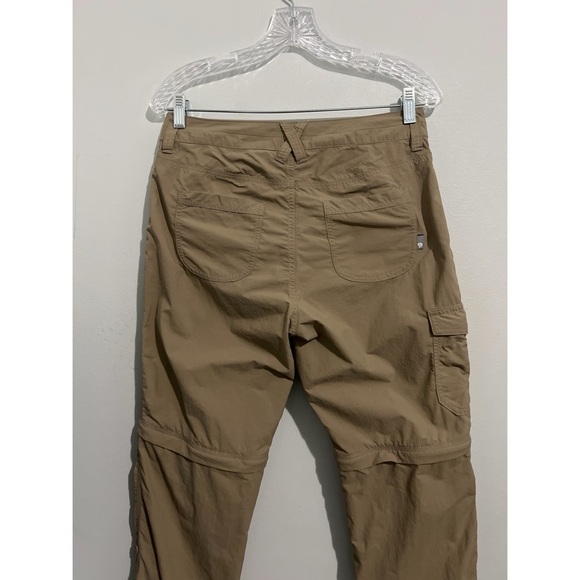 Mountain Hardwear Pants Women’s 6 Tan Mirada Convertible Hiking Outdoor Travel - Picture 6 of 14